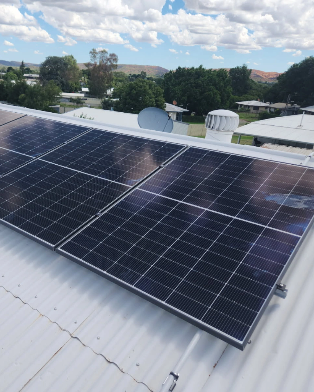 Roof restoration Australia completed before installing a residential solar panel system.